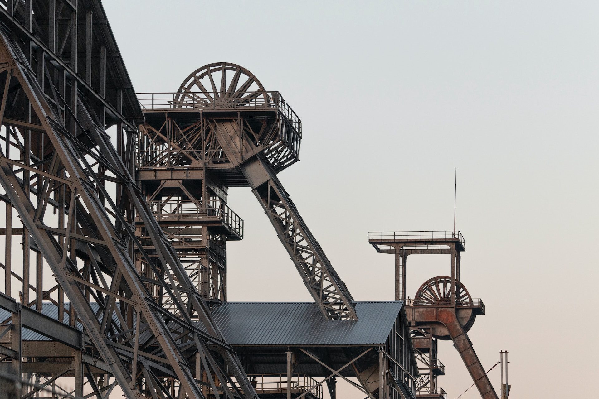 close up of colliery